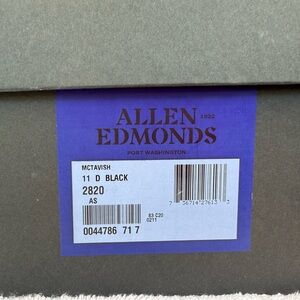 Allen Edmonds McTavish Black Dress Shoes